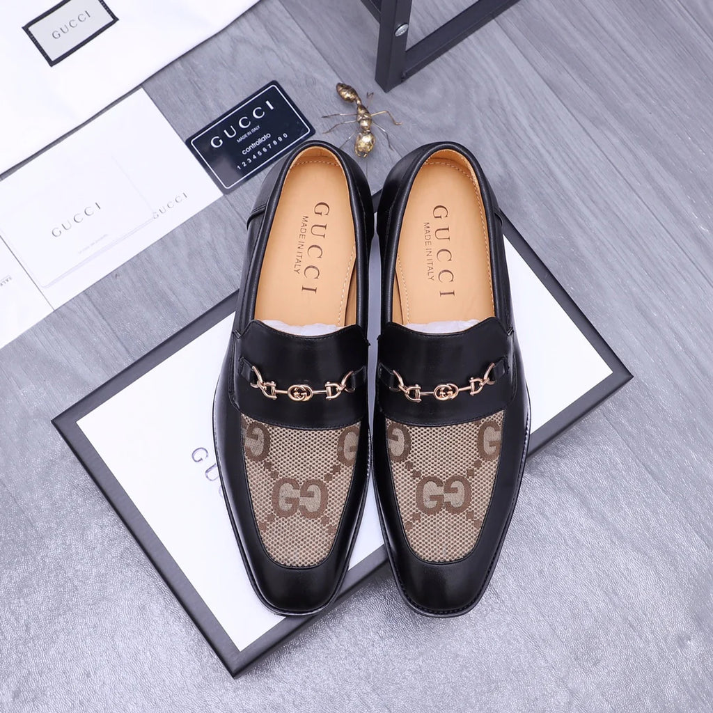 New men's casual leather shoes 1024041732