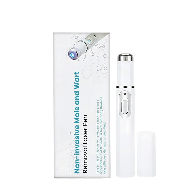Blue laser pen for stain removal