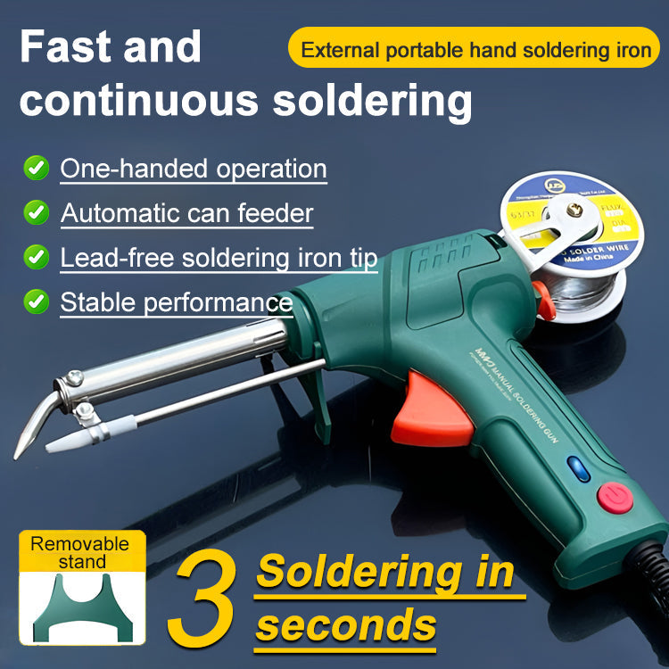 🔥【Portable Handheld Soldering Gun for Home Use】Cut, Weld, Remove Rust Fast, with strength increased by three times!