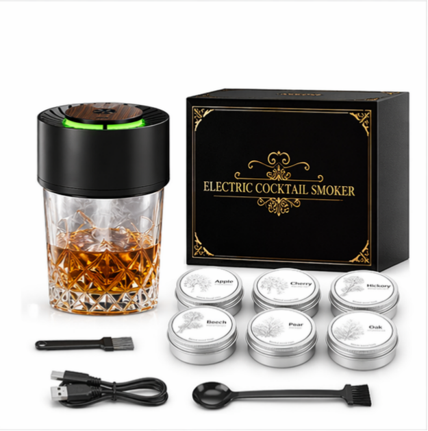 Electric Cocktail Smoker Kit – Elevate Flavor in Seconds