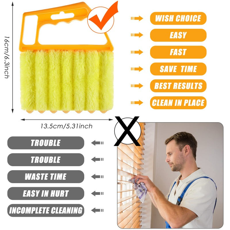 7-Finger Blind Cleaning Brush