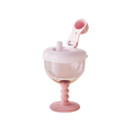 Stemmed Tumbler with Straw