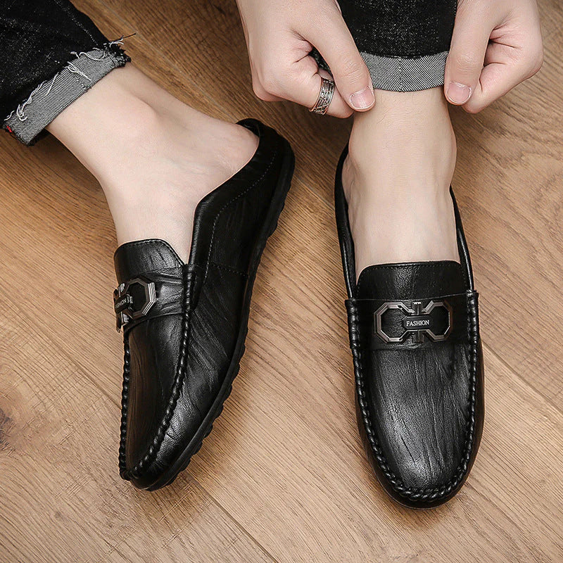 G Home Men's Low Top Casual Half Slippers 1025061307