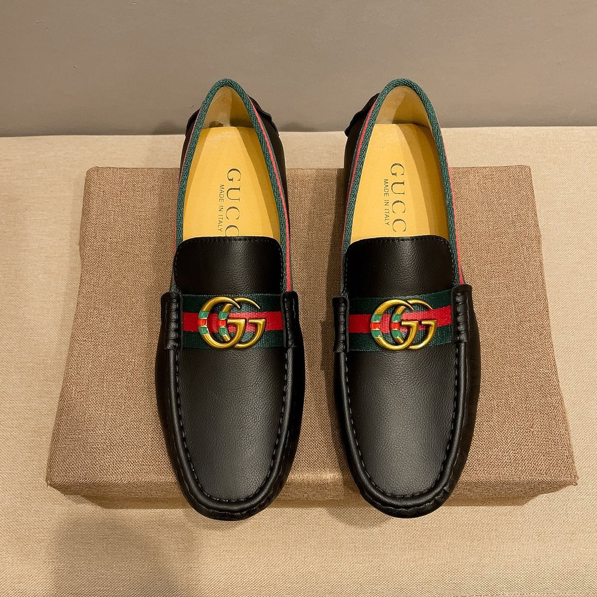 Men's Matching Casual Leather Shoes 1025031417