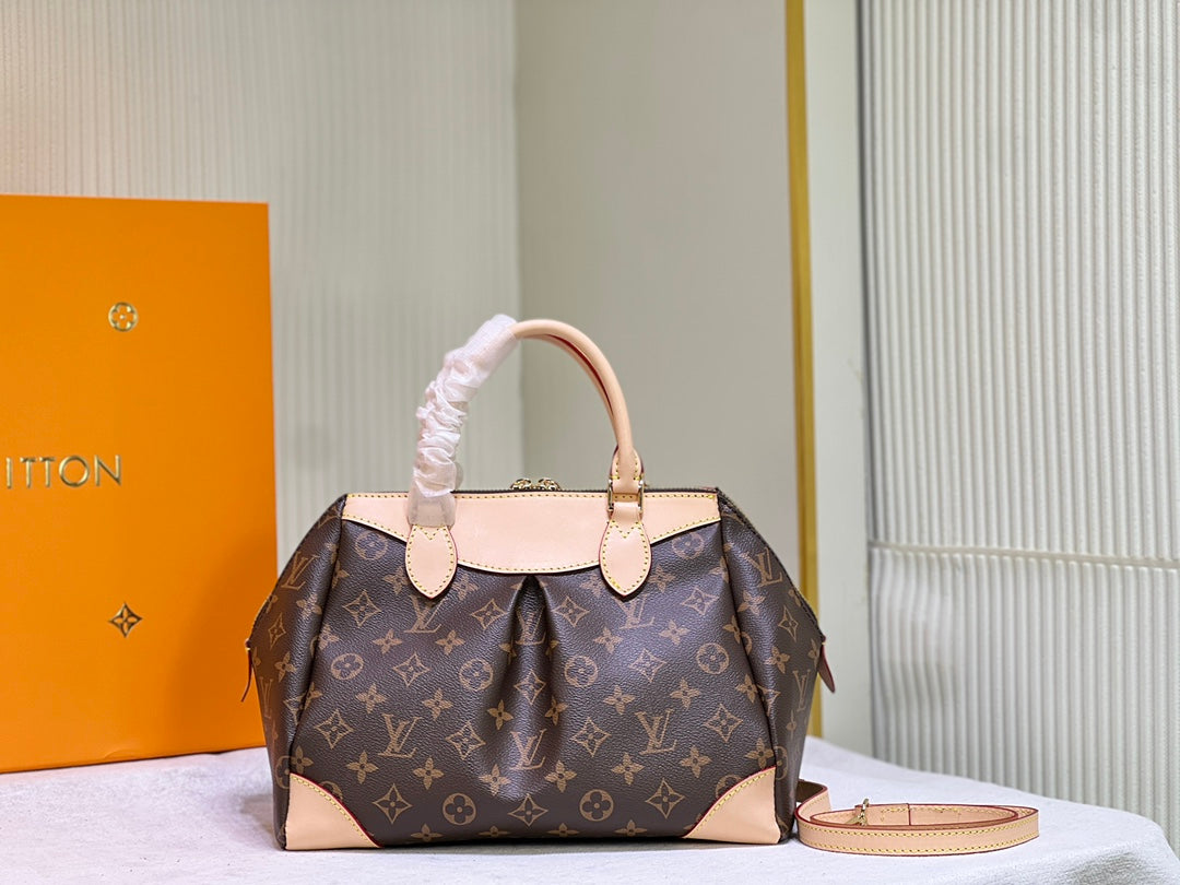 Canvas Leather Tote Bag