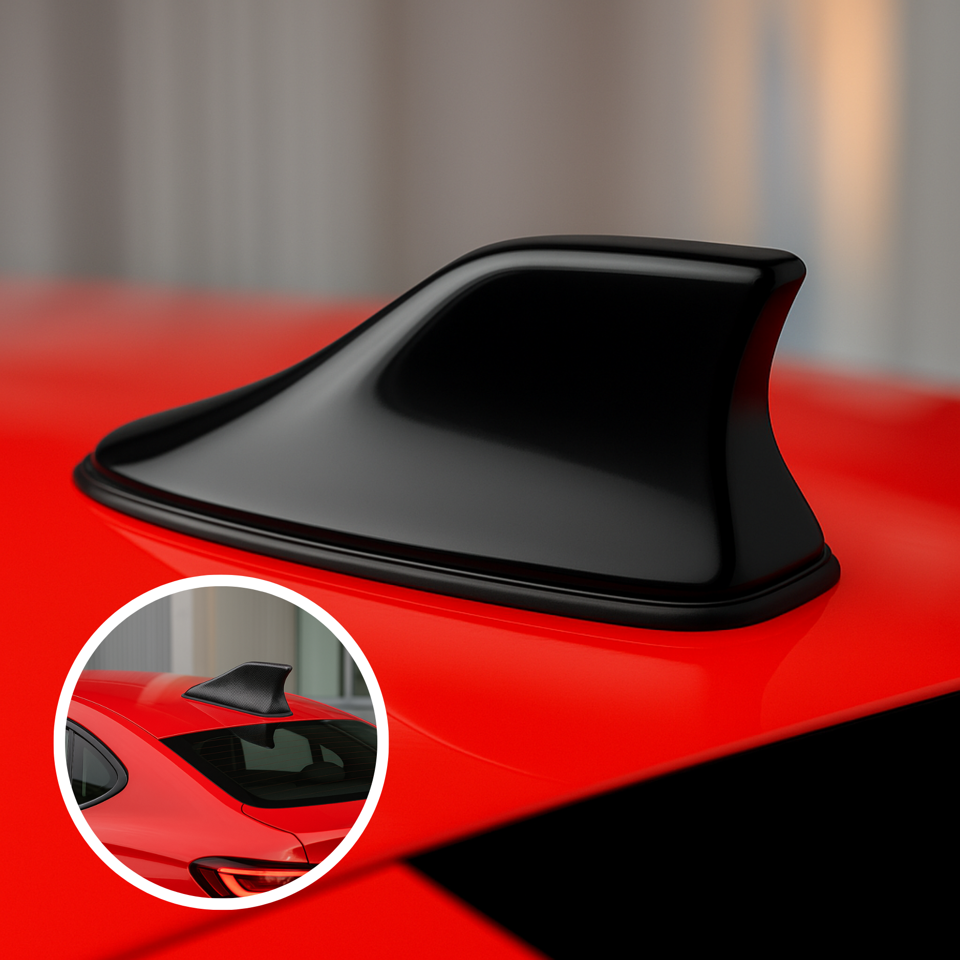 Shark Car Antenna Amplifier – For clear and strong radio reception