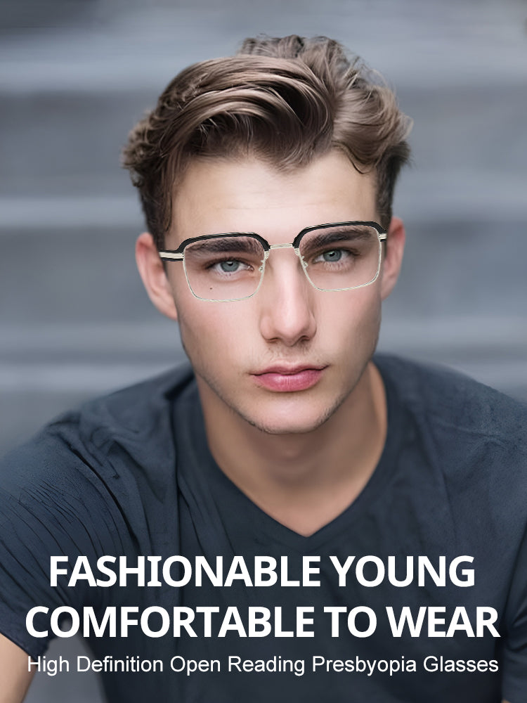 👓【Highdefinition farsighted black technology glasses】Stylish and Comfortable, Suitable for Both Women and Men!
