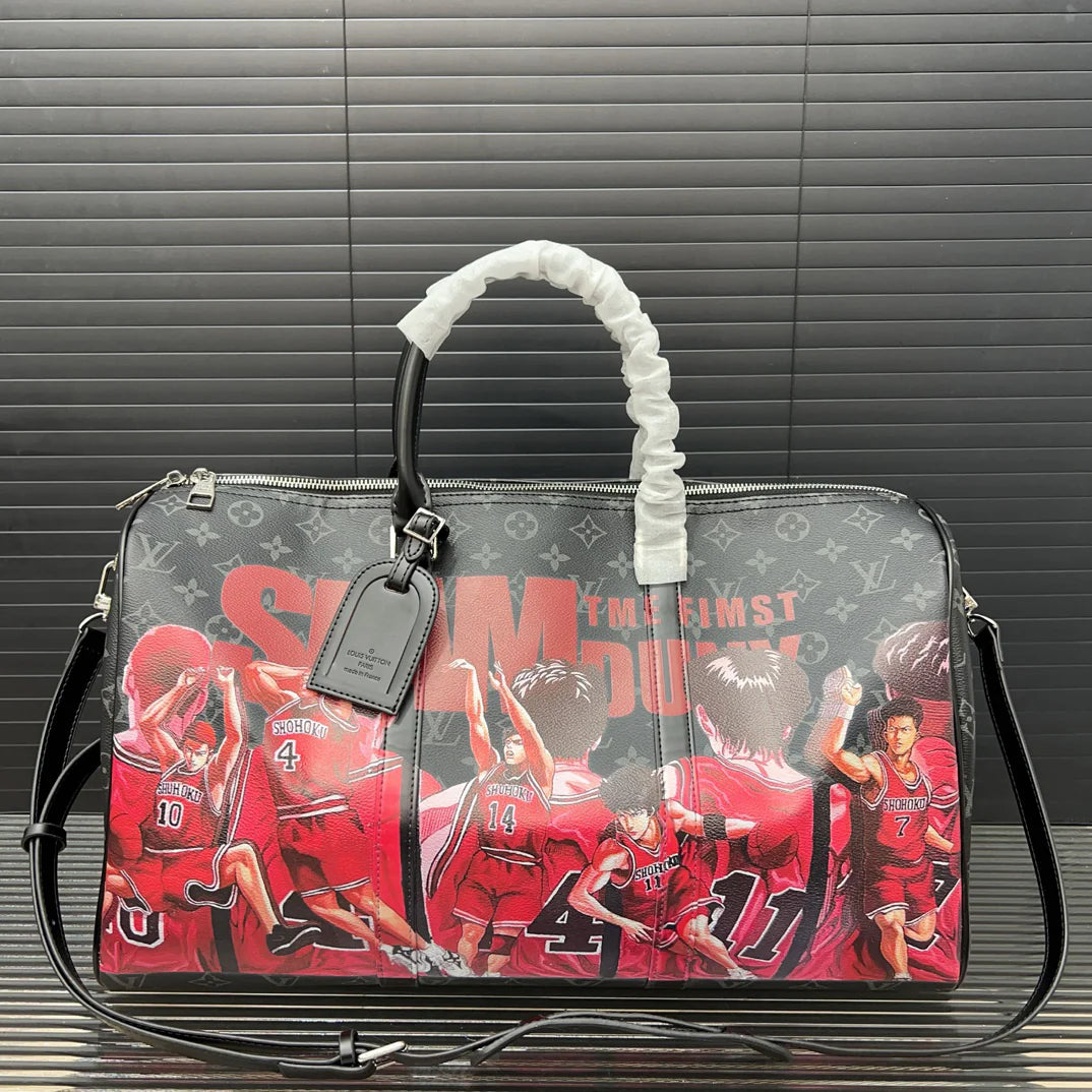 Luxurious old flower large capacity travelling bag 1024121927