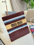 MM Woven beach bag 1825062308