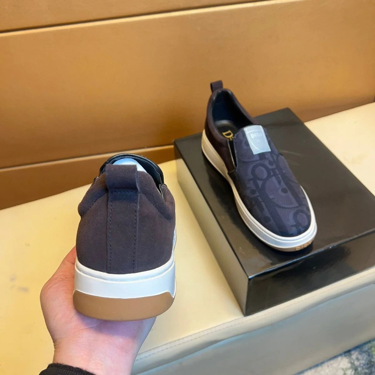 Casual All-match New Breathable Slip-on Men's Shoes 1024032519