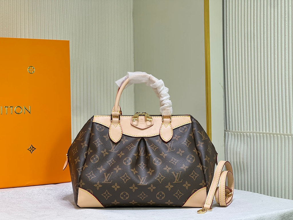 Canvas Leather Tote Bag