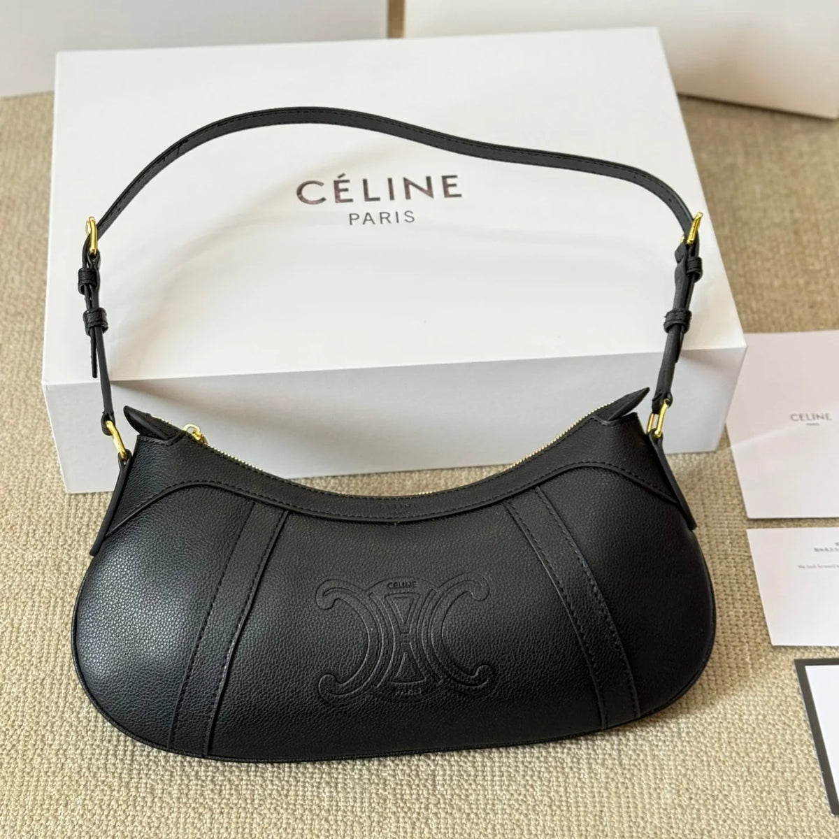 New Logo Printed Stripe HOBO Handbag 1024122510