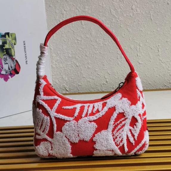 Fashionable Hundred Embroidery Floral Shoulder Bag 1024121916