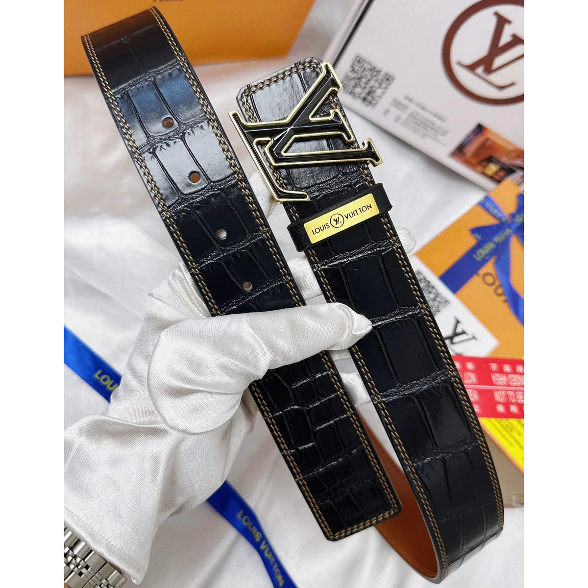 L Luxury Genuine Leather Men’s Belt 1025010743