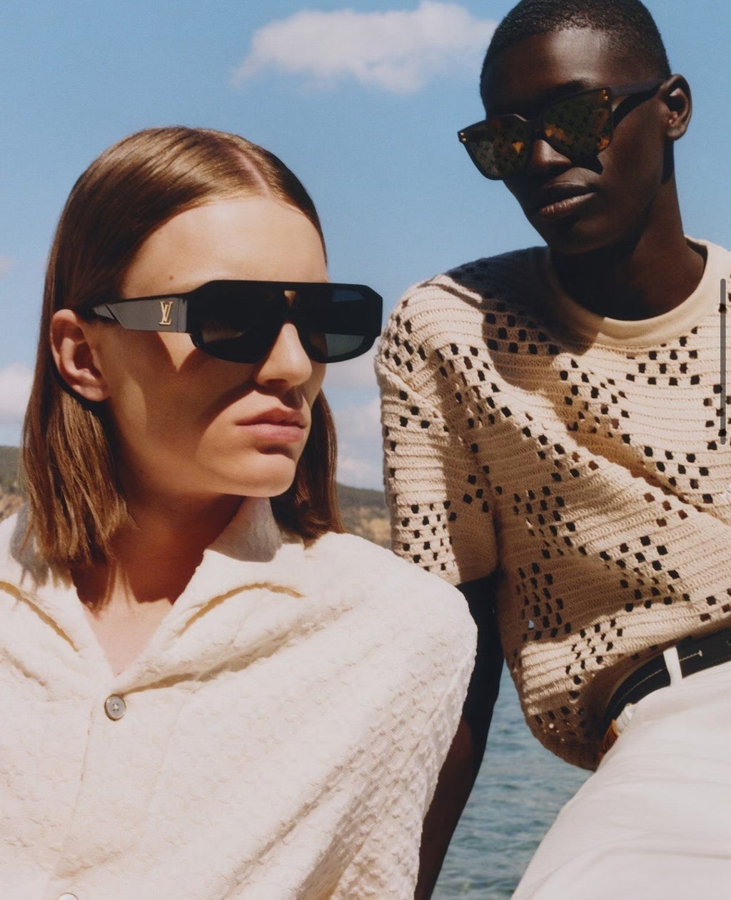 L Clash Pilot Square Sunglasses 1825070206