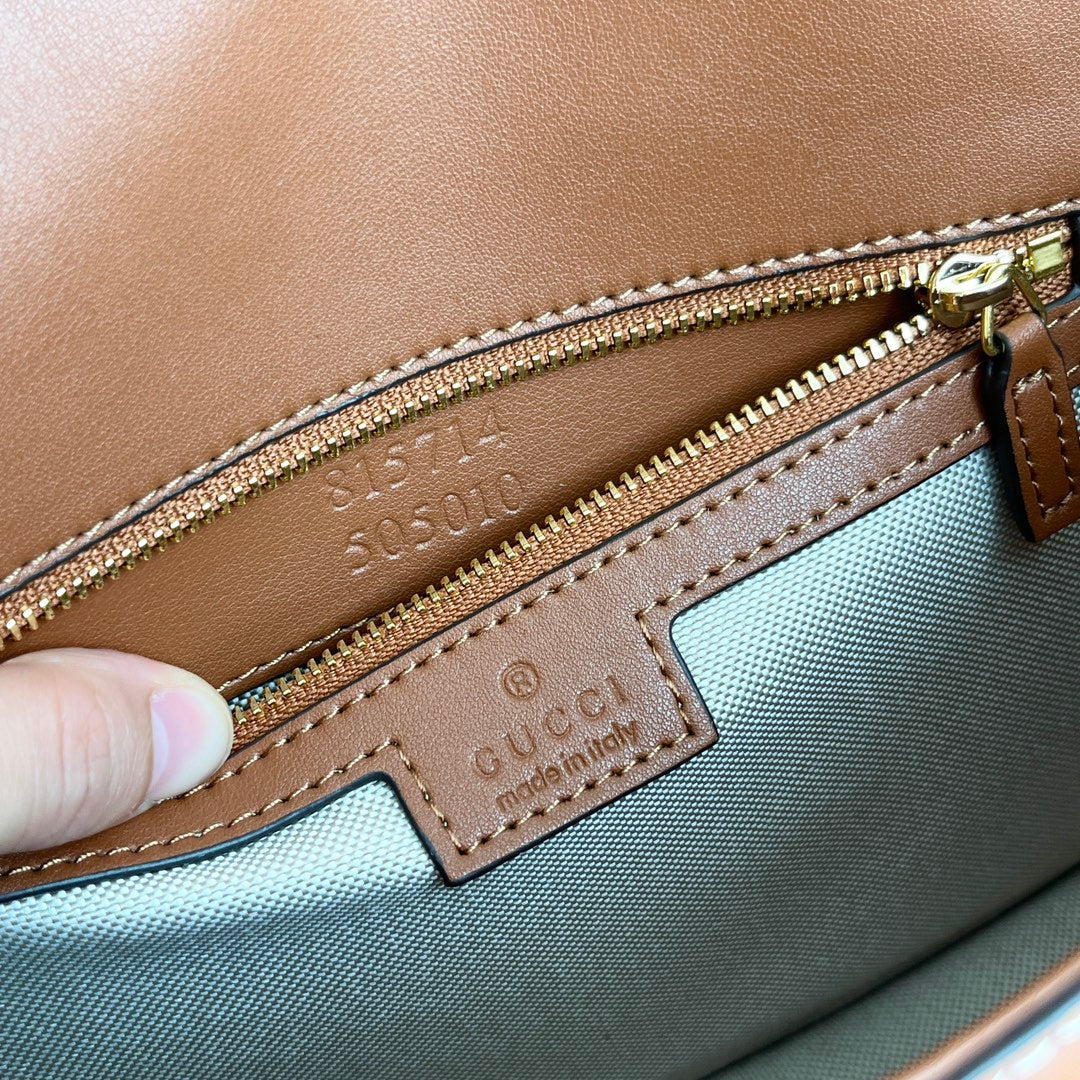 GG New saddle flap design bag 25122402