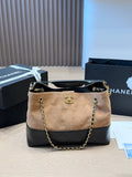 CNL 25A Black Gold Hobo Bag 1826031603