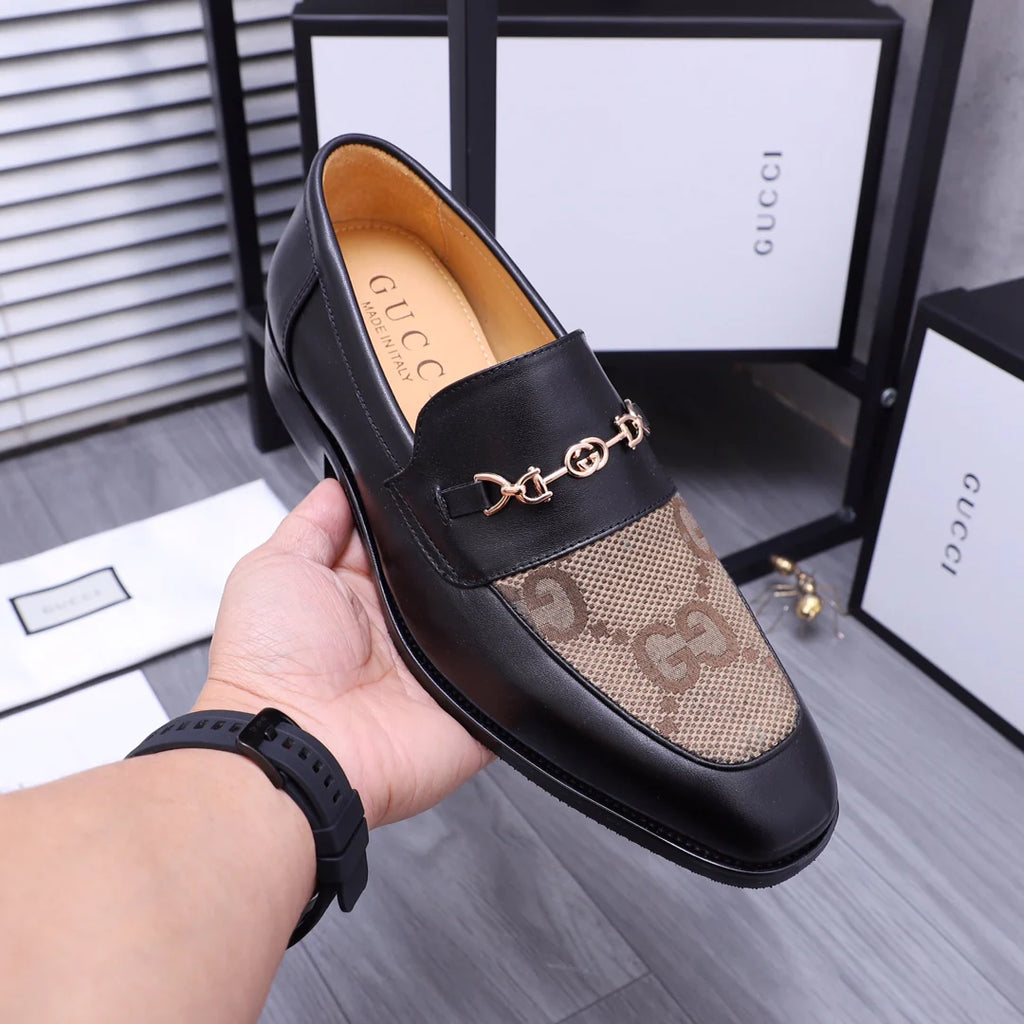 New men's casual leather shoes 1024041732