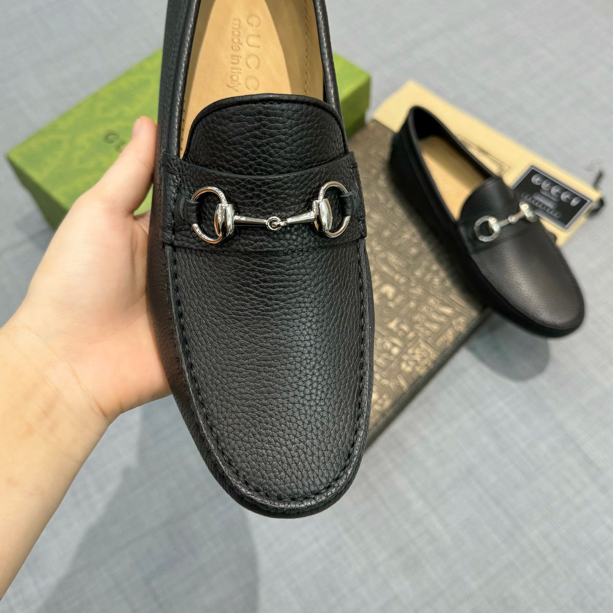 MEN'S DRIVER WITH HORSEBIT 1824083003
