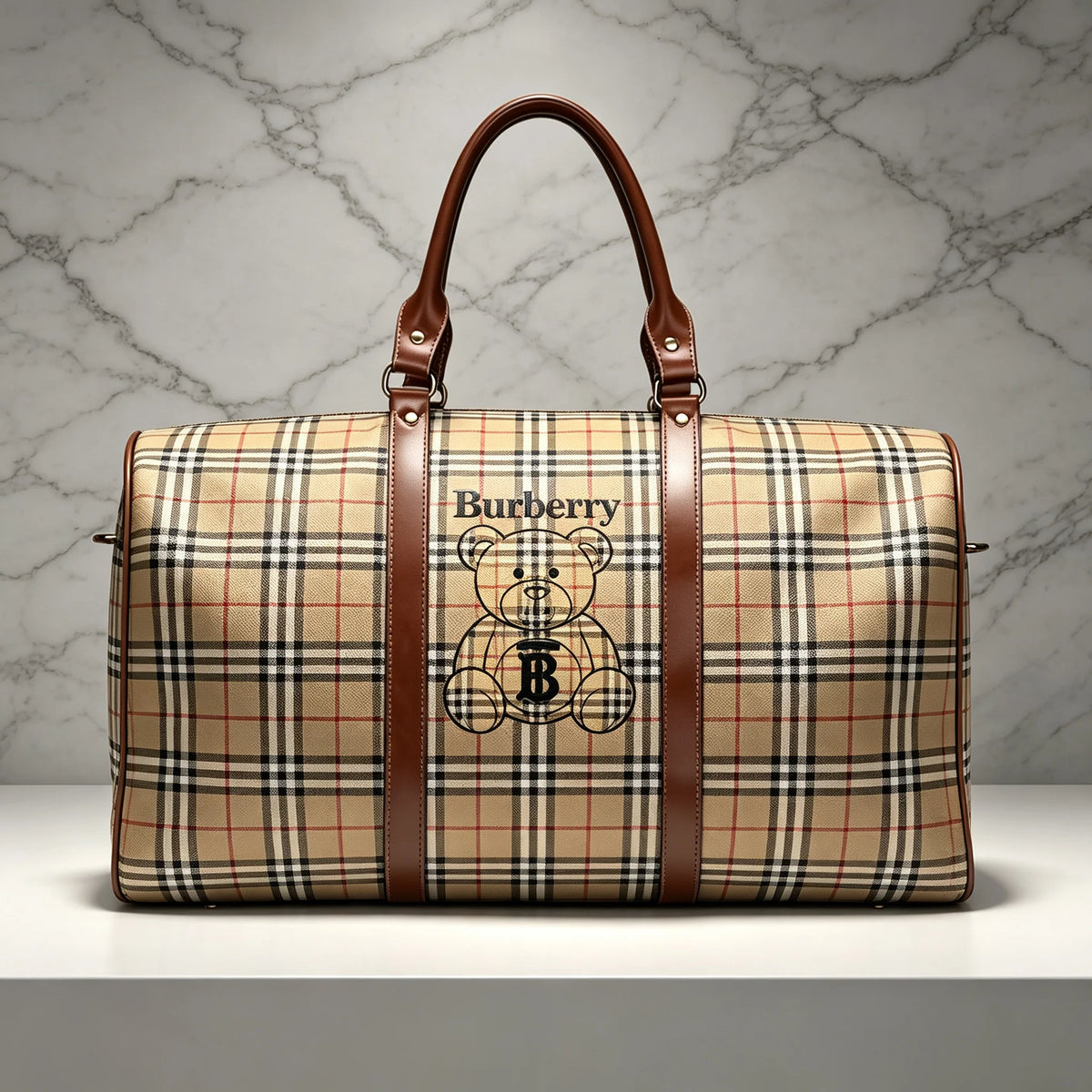 New Stylish Leather BBR Travel Bag 3D1326092133