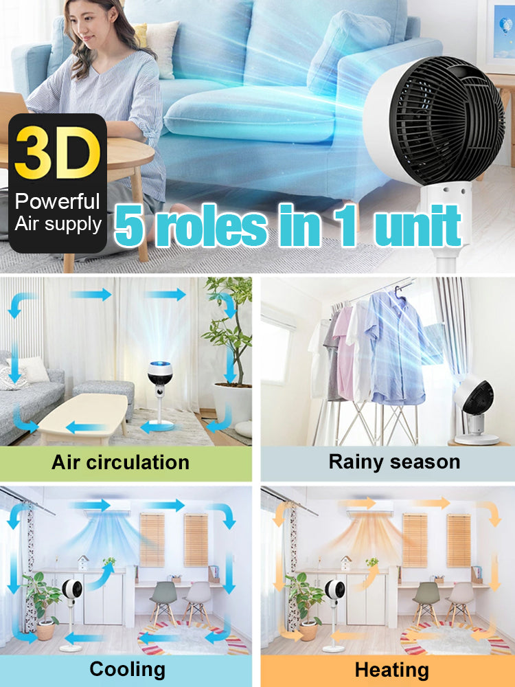 🔥【Ultra-quiet floor-standing energy-saving circulation fan】Limited-time promotion, 50% off.