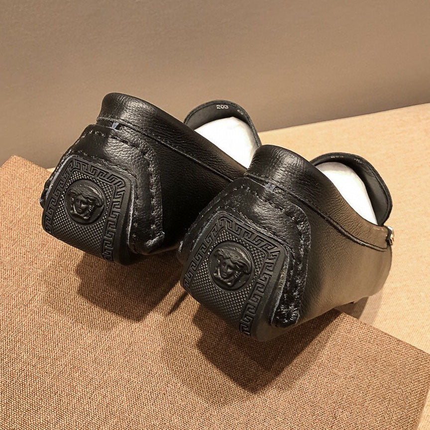 VS Medusa Embroidered Driver Shoes 1824091905