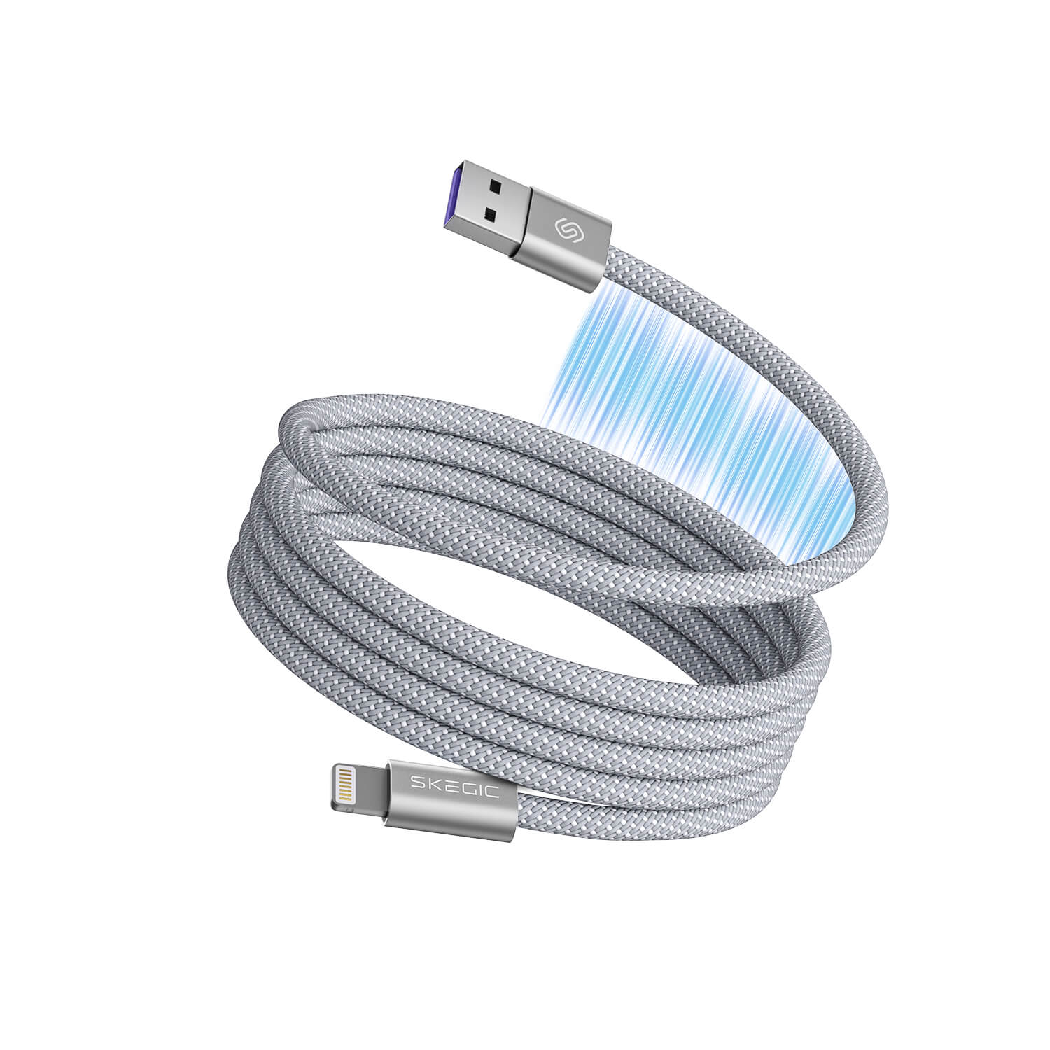 Magnetic Anti-tangle Cable