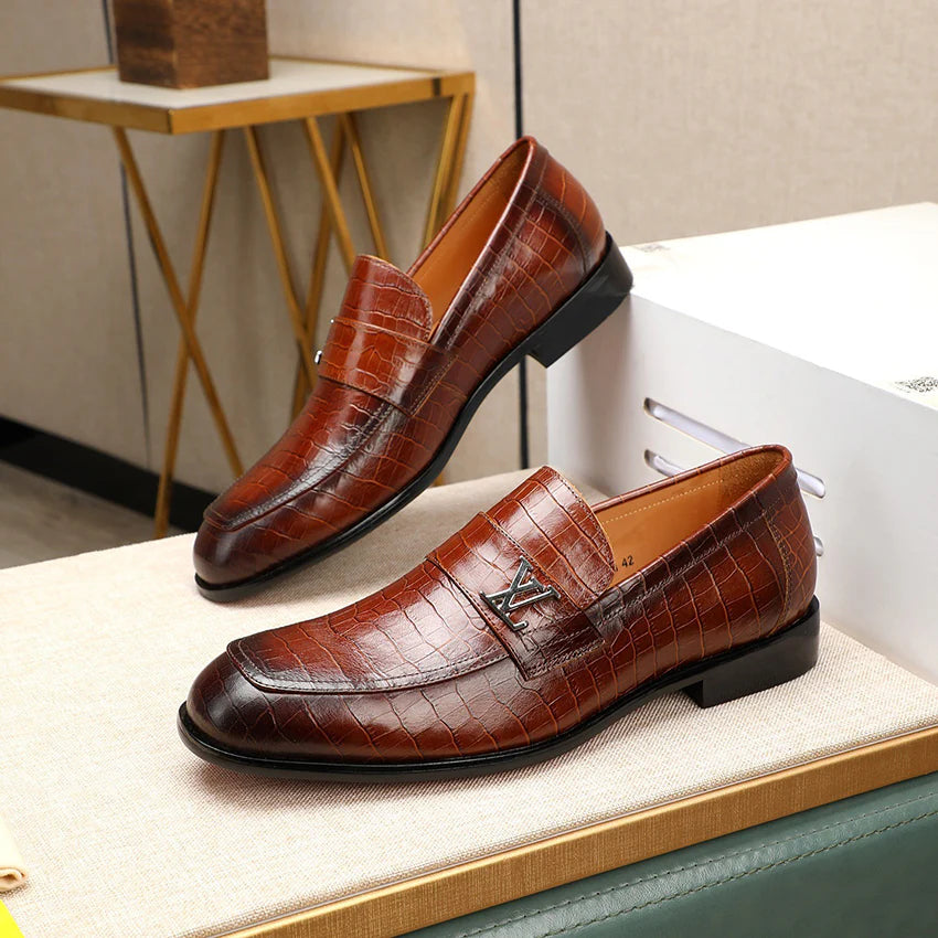 Gentleman Leather Fashion Classic Loafers 1024060406