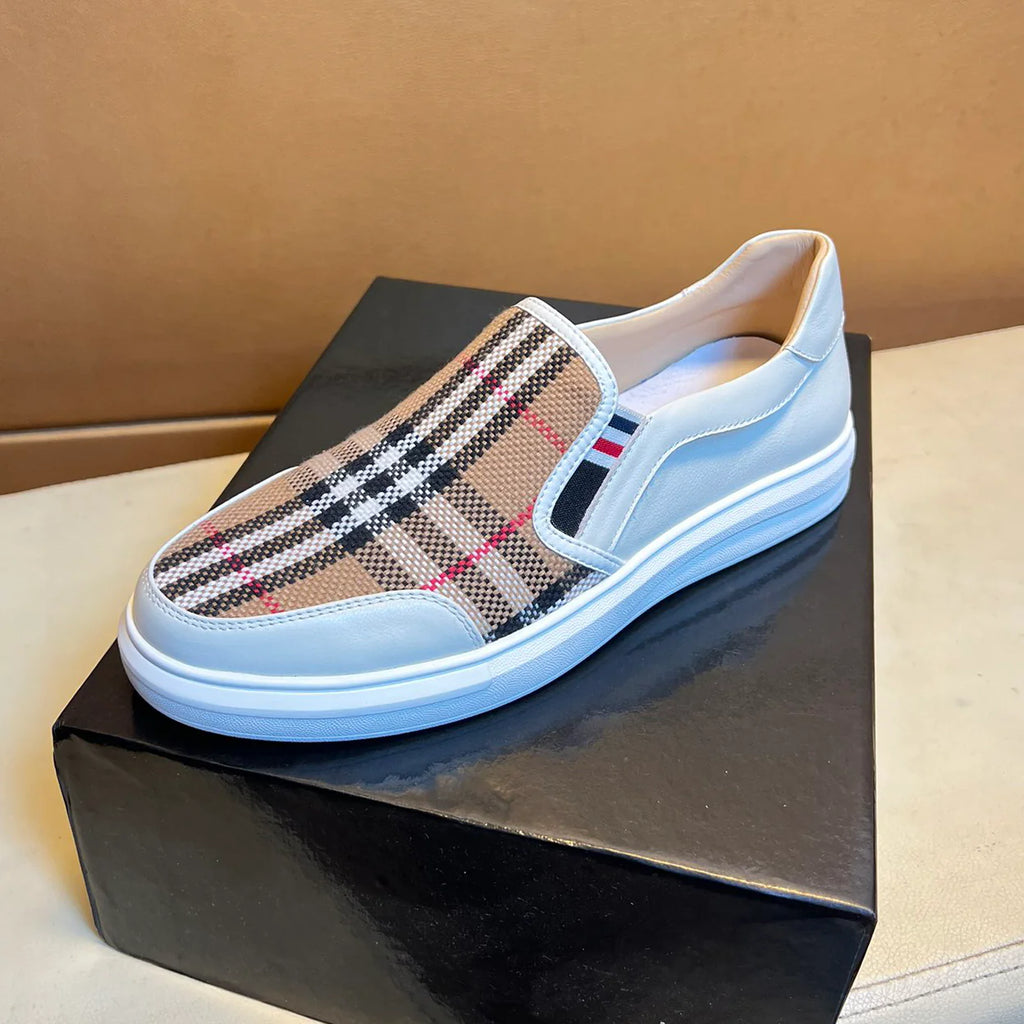 Men's Plaid Casual Single Shoes 1025021205