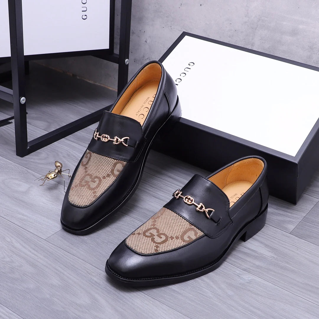 New men's casual leather shoes 1024041732