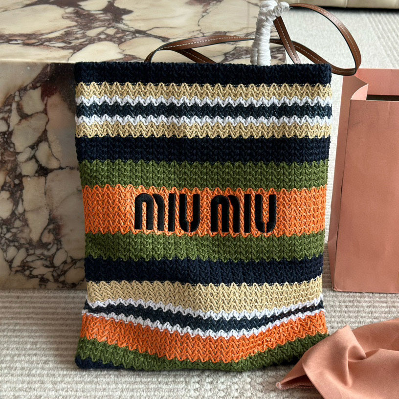 MM Woven beach bag 1825062308