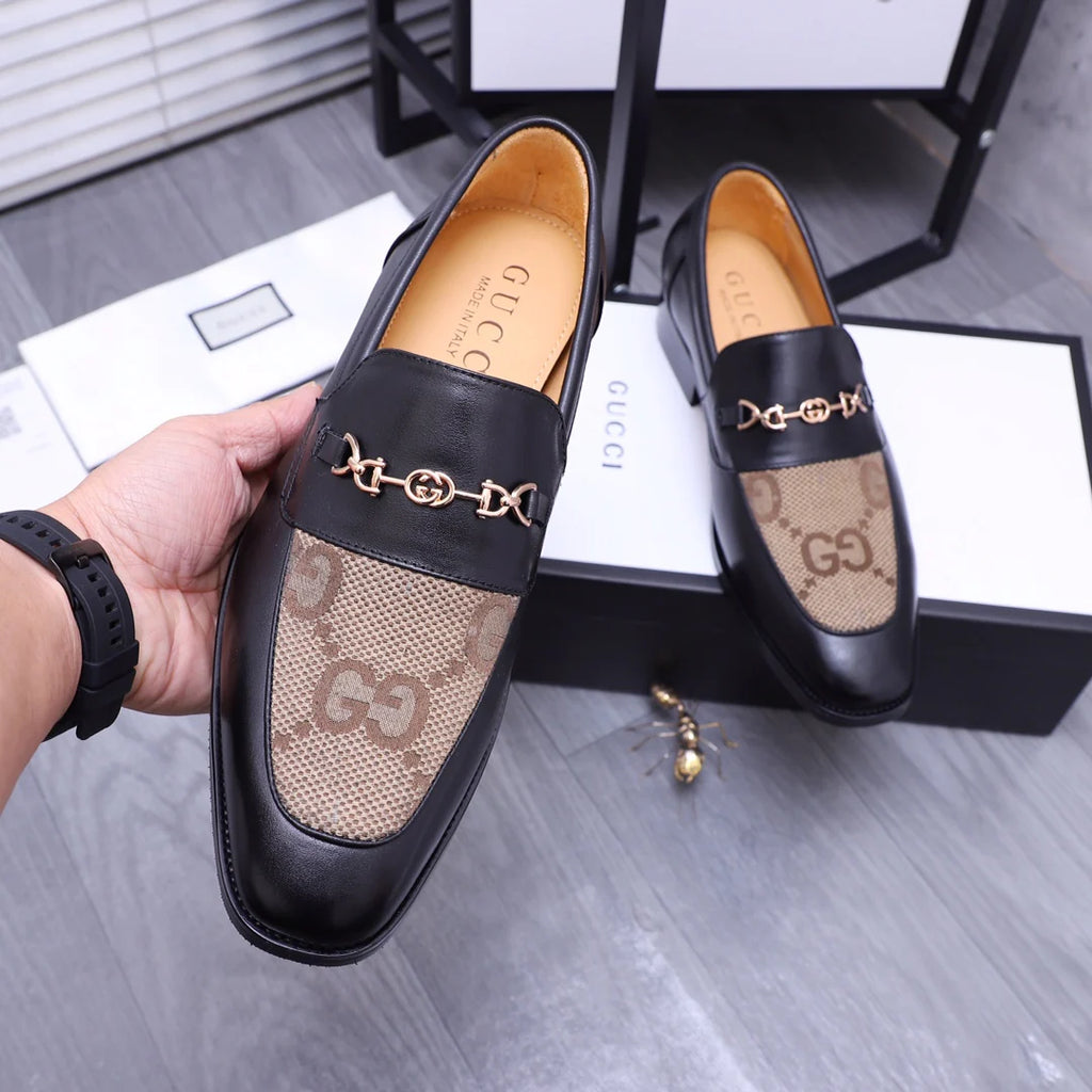 New men's casual leather shoes 1024041732