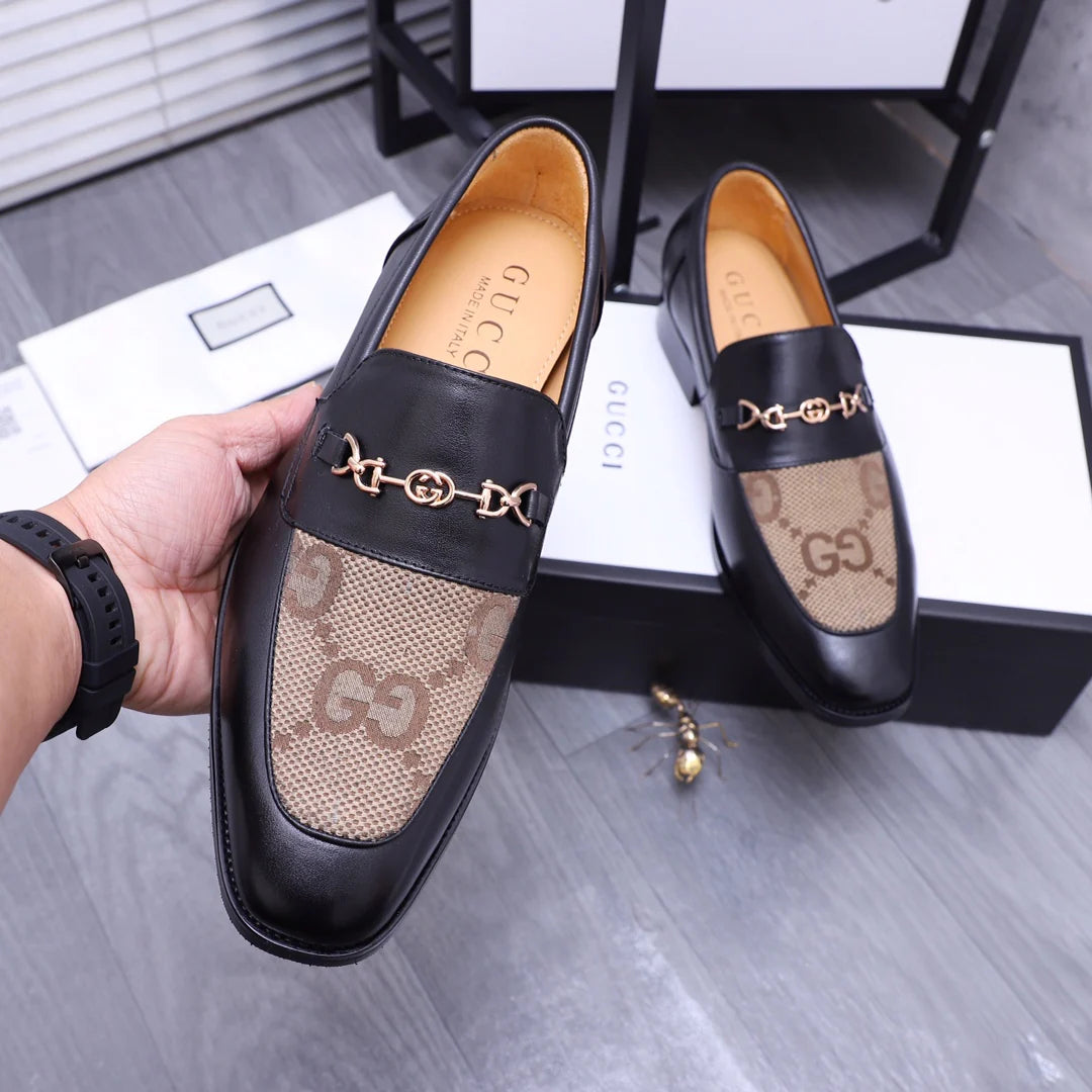 New men's casual leather shoes 1024041732