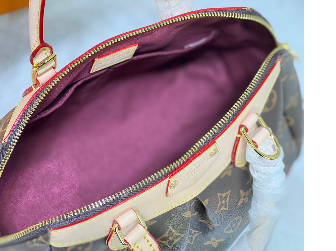 Canvas Leather Tote Bag