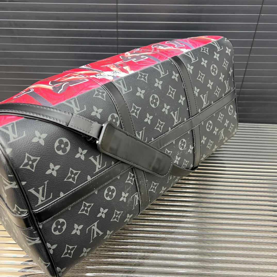 Luxurious old flower large capacity travelling bag 1024121927