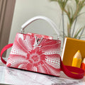 Signature Polka Dot Floral Unisex Handbag 1024121917