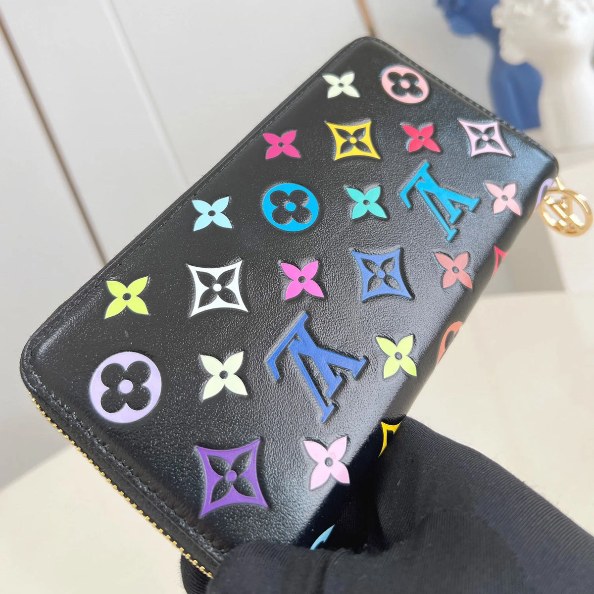 Luxury black color high-quality wallet 1025032403
