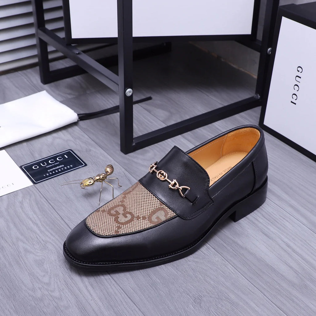 New men's casual leather shoes 1024041732