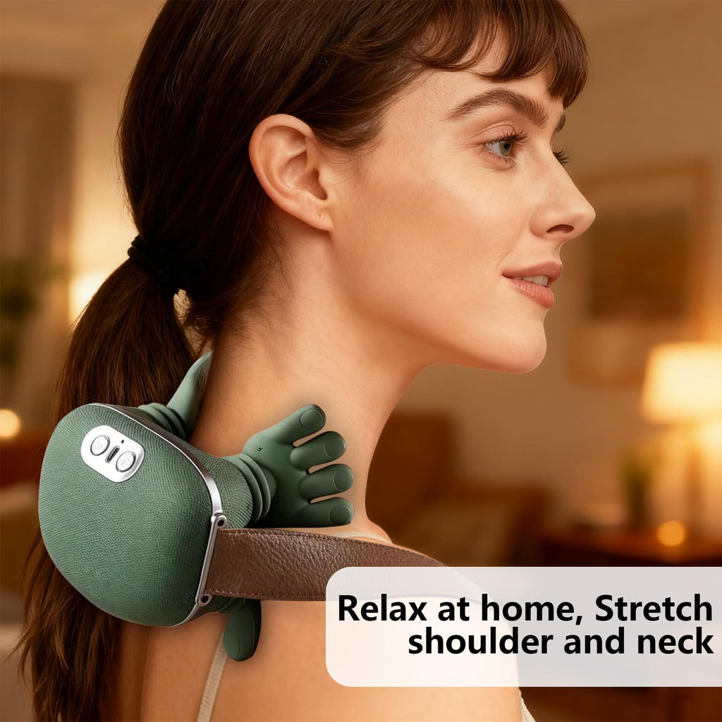 📢📢 Flash Sale⏰⏰——The Best Portable Neck Massager – 3x More Relaxation! 💆