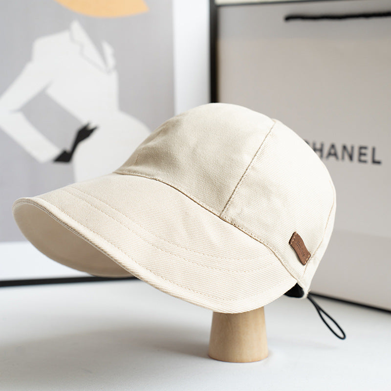 UV Protection Hat Without Makeup