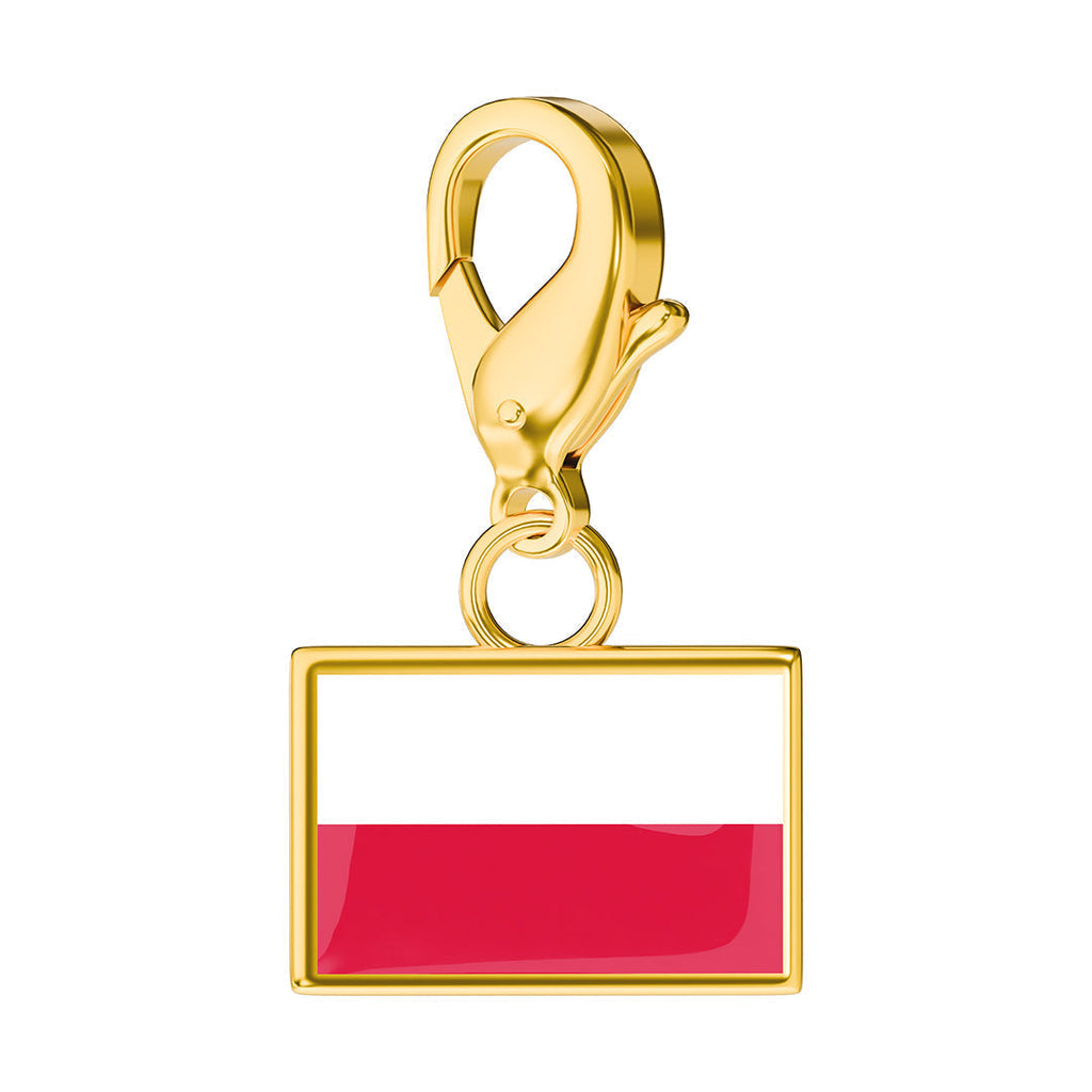 Flag & Map Charms Set
