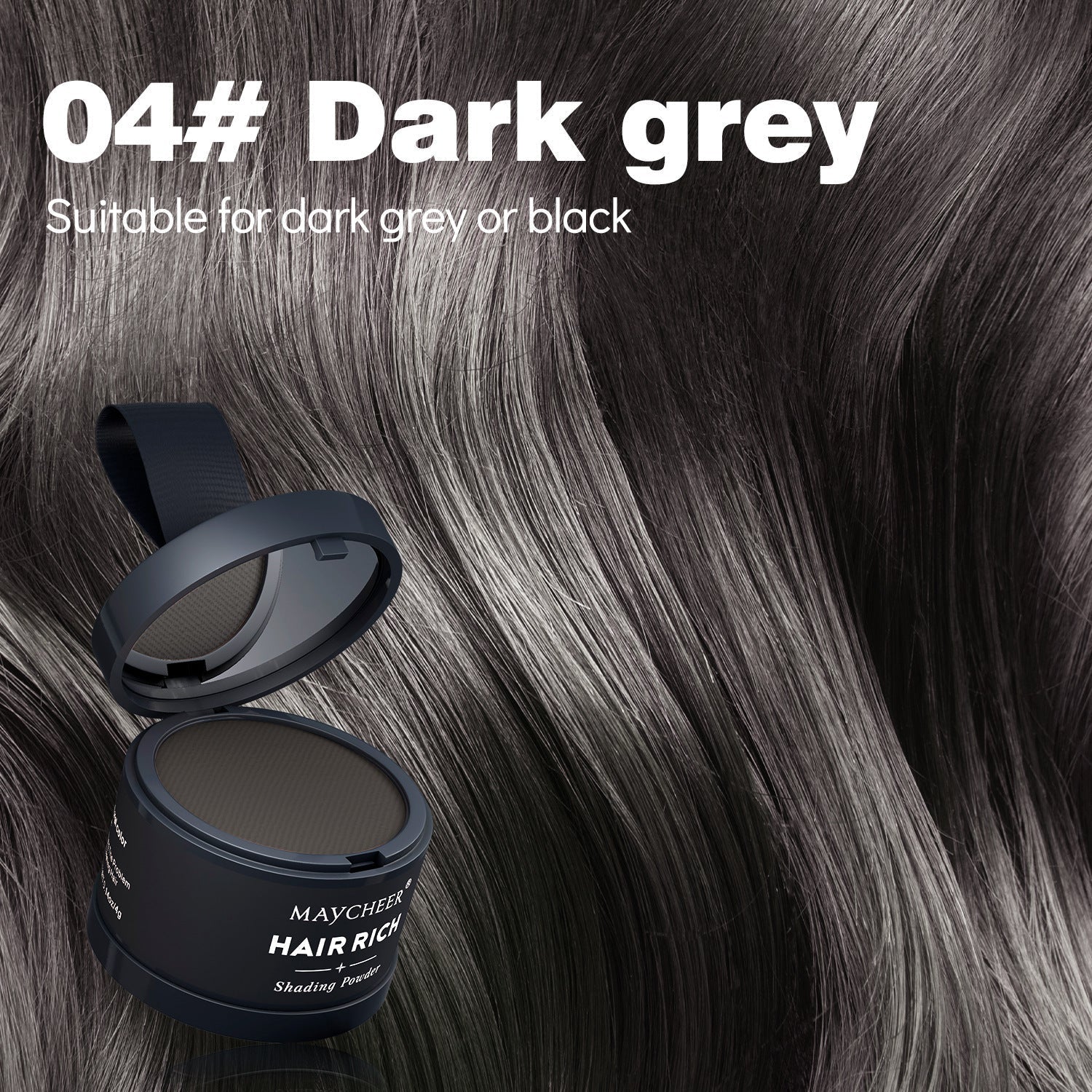 Hairline filler powder, a magical tool for shaping and filling the forehead, waterproof and sweatproof.