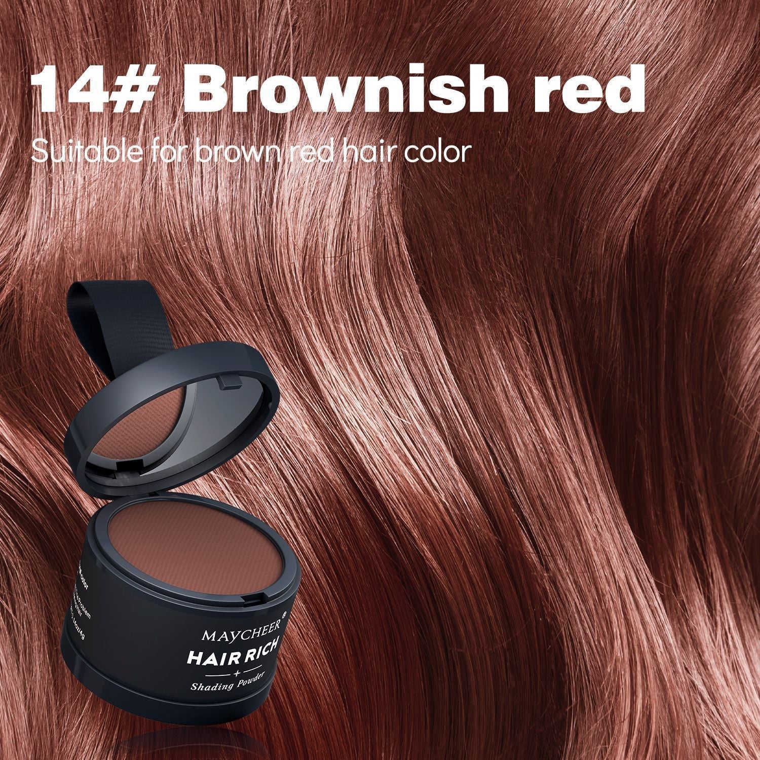 Hairline filler powder, a magical tool for shaping and filling the forehead, waterproof and sweatproof.