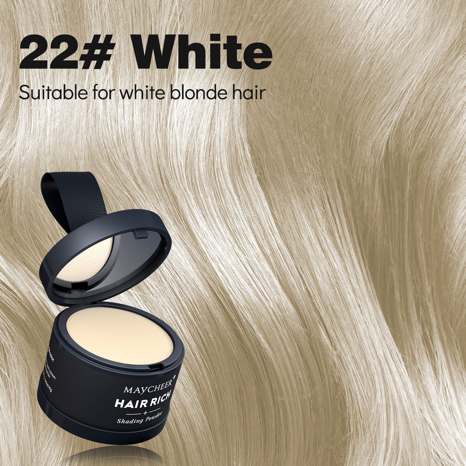 Hairline filler powder, a magical tool for shaping and filling the forehead, waterproof and sweatproof.