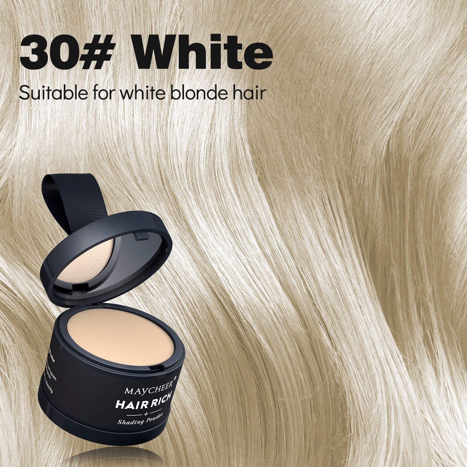 Hairline filler powder, a magical tool for shaping and filling the forehead, waterproof and sweatproof.