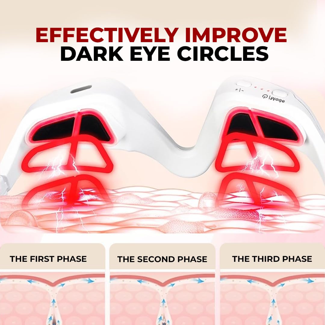 Under-Eye Red Light Therapy Device