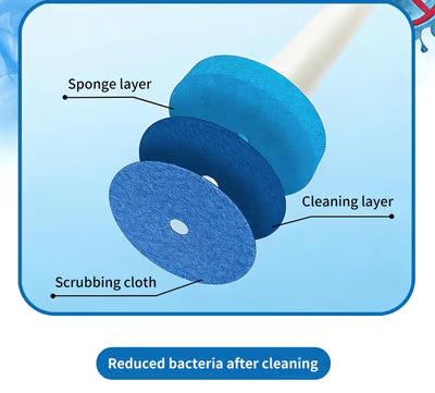 ⚡50K+ SOLD!🚽💦Hands-Free Cleaning Gadget🧽Disposable toilet cleaning tool💦1