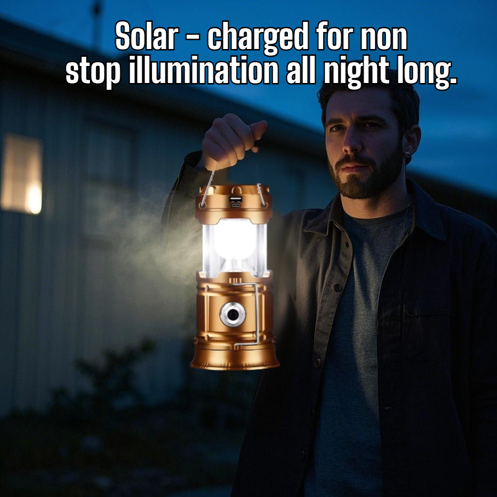 🔥【Zero electricity bills all year round!】Waterproof Multifunctional Solar Light