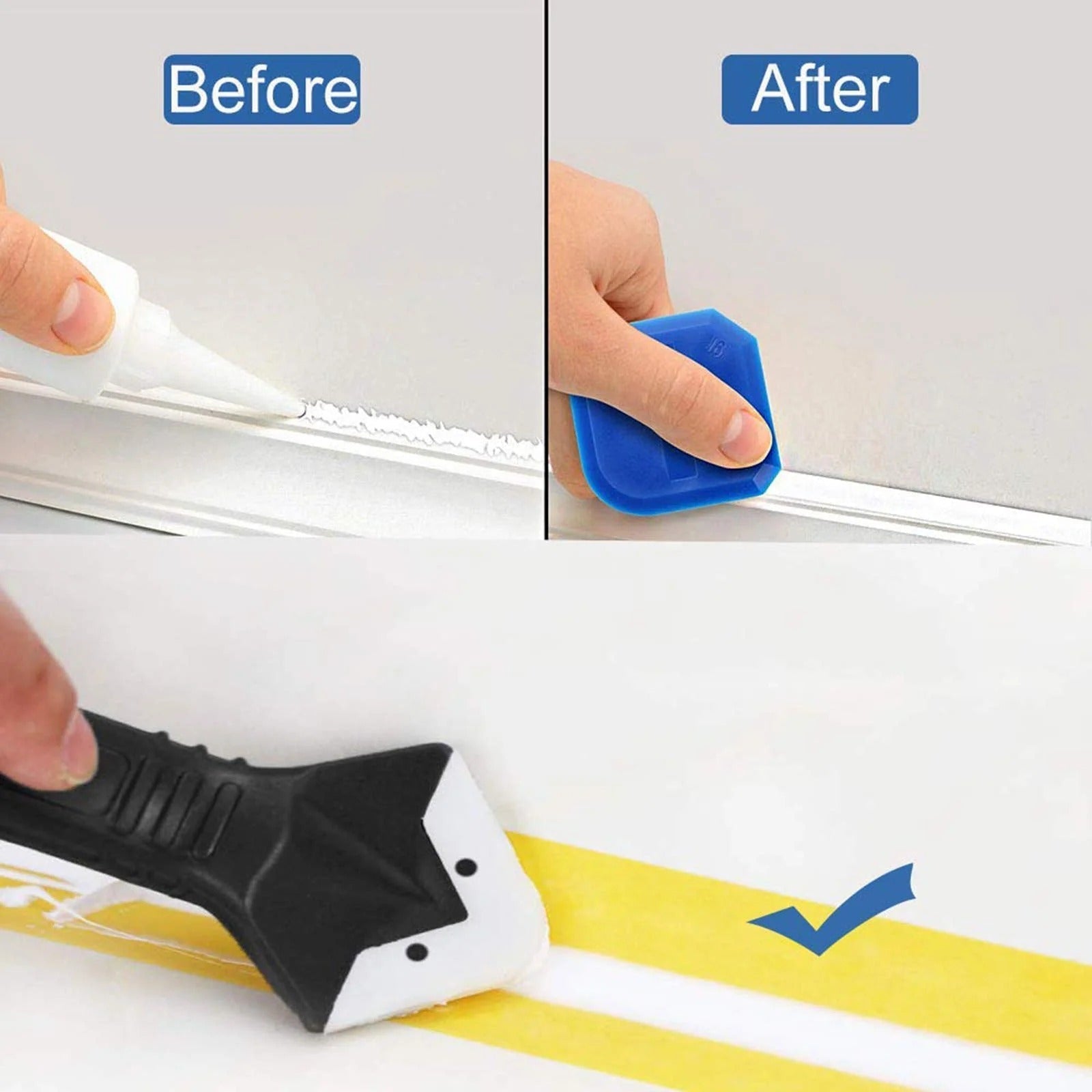 🔥3 In 1 Ultimate Caulking Tool