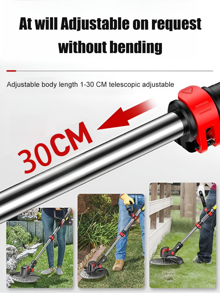 【Portable lithium battery garden lawn mower】50%OFF💰Weeding has become a pleasure.